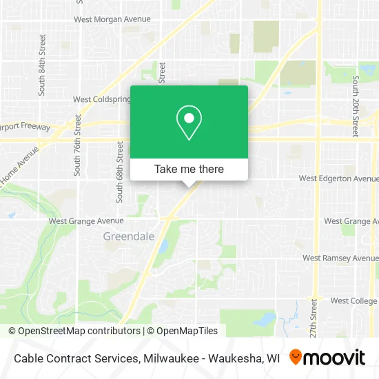 Mapa de Cable Contract Services