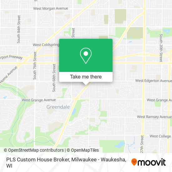PLS Custom House Broker map