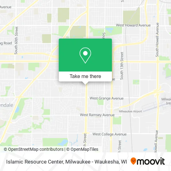 Islamic Resource Center map