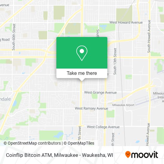 Mapa de Coinflip Bitcoin ATM