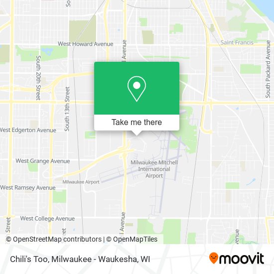 Chili's Too map