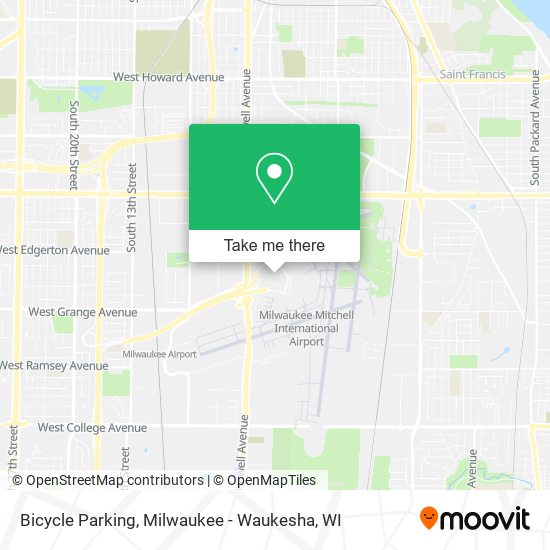 Bicycle Parking map