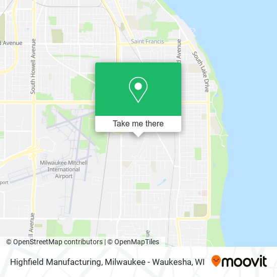 Highfield Manufacturing map