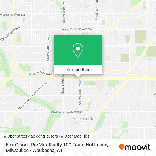 Erik Olson - Re / Max Realty 100 Team Hoffmann map