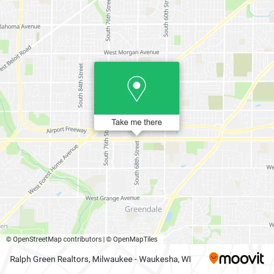 Ralph Green Realtors map