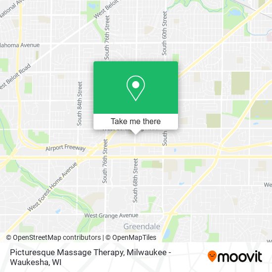 Picturesque Massage Therapy map