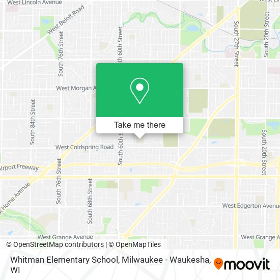 Mapa de Whitman Elementary School