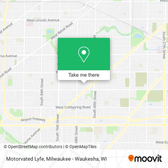 Motorvated Lyfe map