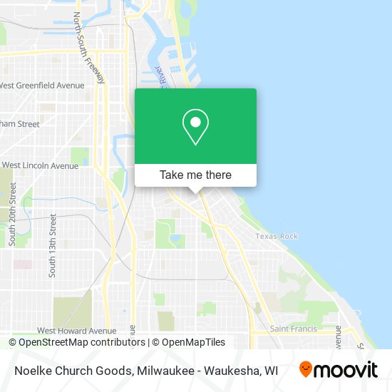 Noelke Church Goods map