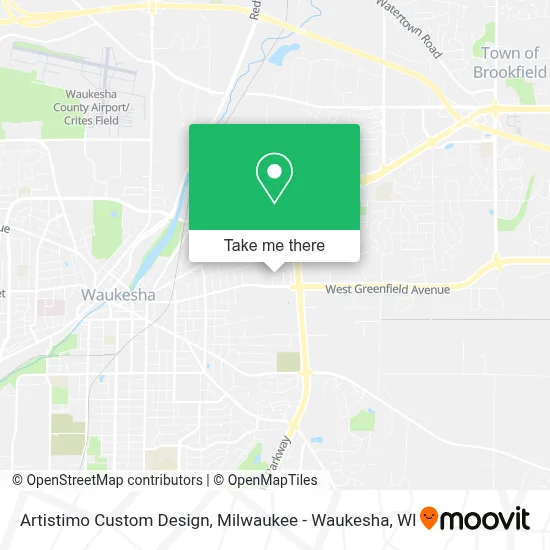 Artistimo Custom Design map