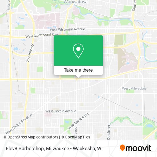 Mapa de Elev8 Barbershop