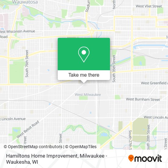 Mapa de Hamiltons Home Improvement