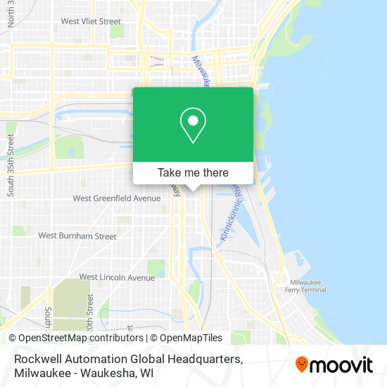 Rockwell Automation Global Headquarters map