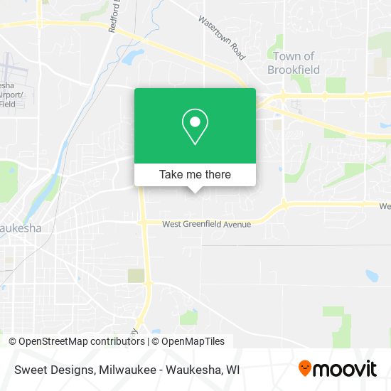 Mapa de Sweet Designs