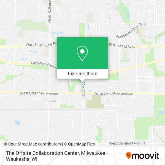 The Offsite Collaboration Center map