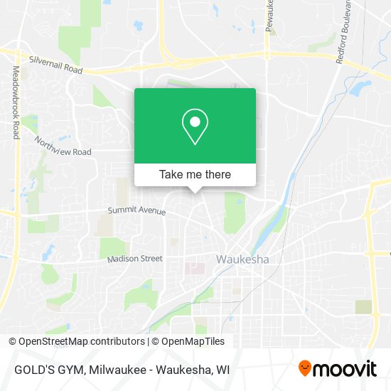 GOLD'S GYM map