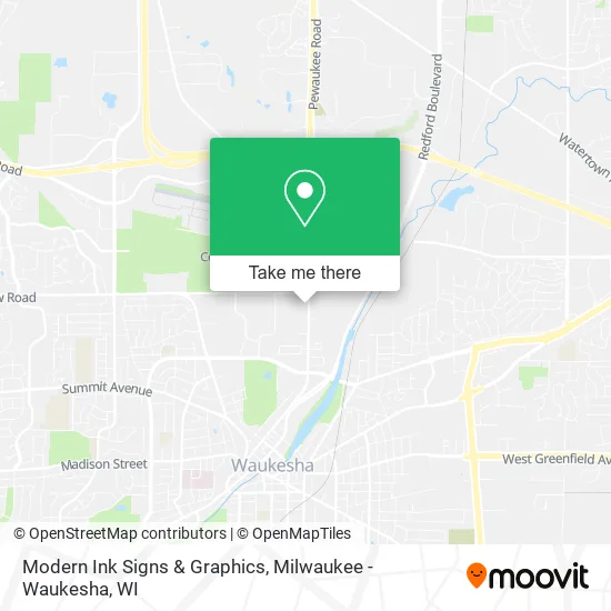 Mapa de Modern Ink Signs & Graphics
