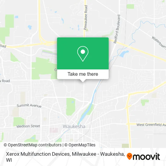 Xerox Multifunction Devices map