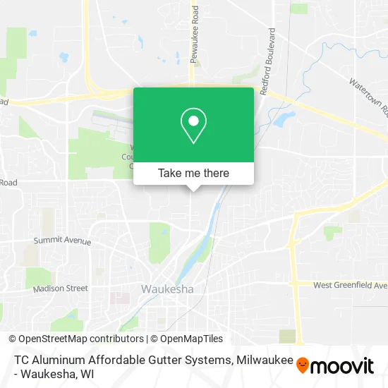 Mapa de TC Aluminum Affordable Gutter Systems