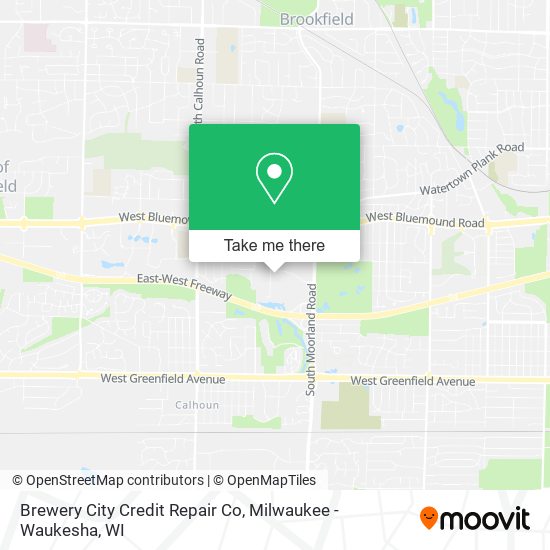 Mapa de Brewery City Credit Repair Co