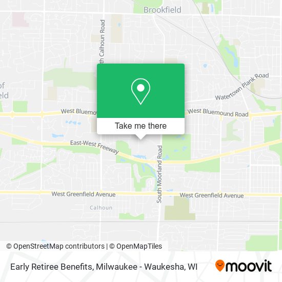 Early Retiree Benefits map