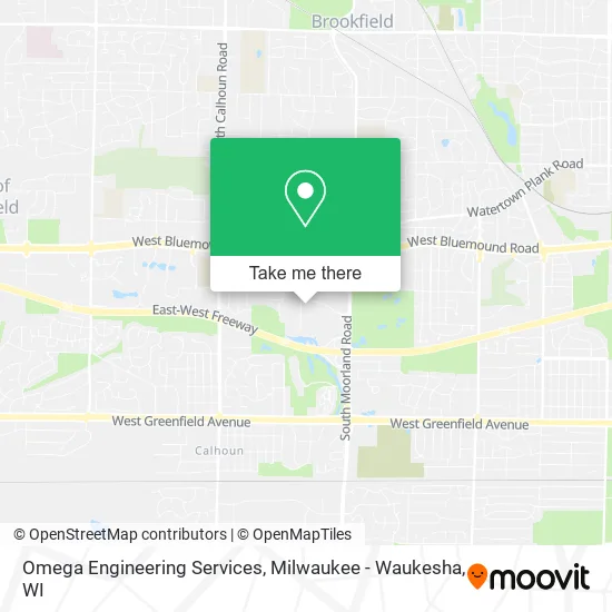 Mapa de Omega Engineering Services
