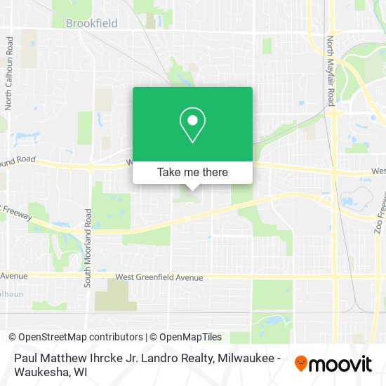 Paul Matthew Ihrcke Jr. Landro Realty map