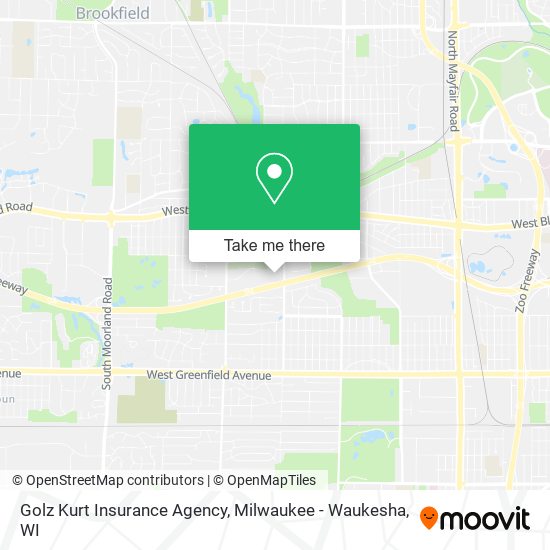 Mapa de Golz Kurt Insurance Agency