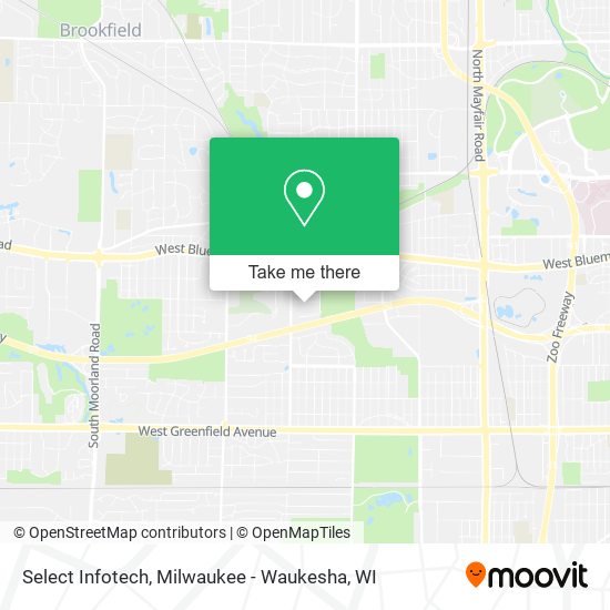 Mapa de Select Infotech