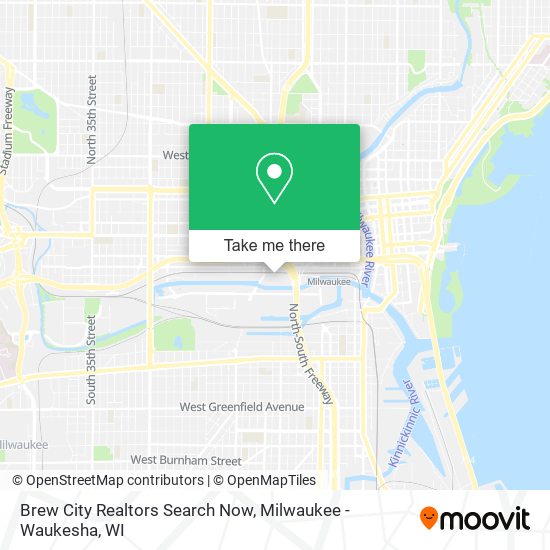 Mapa de Brew City Realtors Search Now