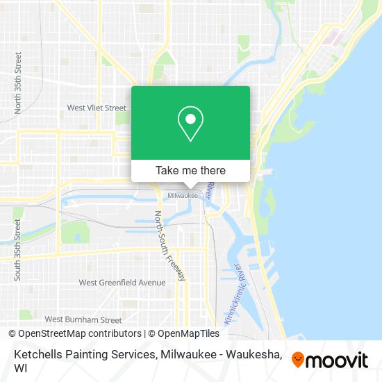 Ketchells Painting Services map