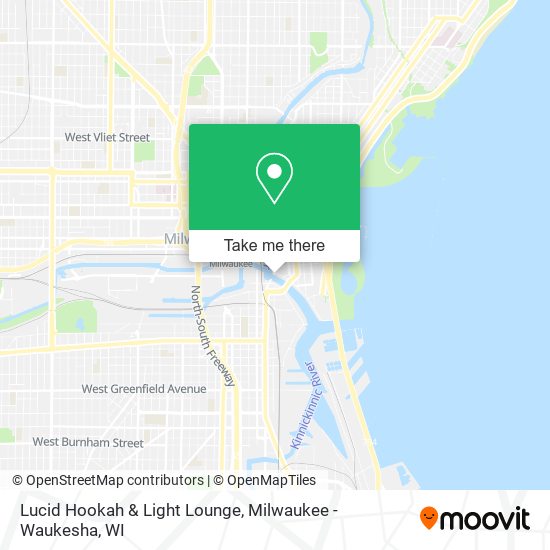 Mapa de Lucid Hookah & Light Lounge
