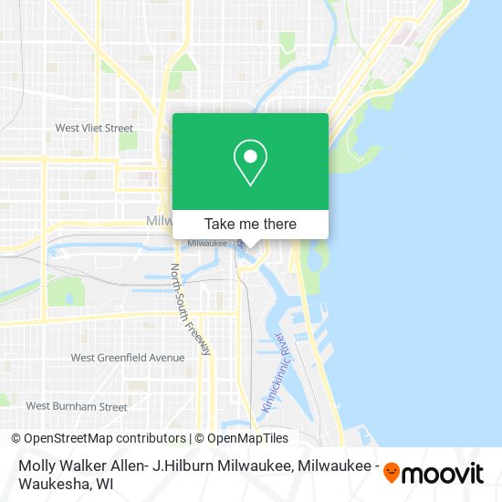 Molly Walker Allen- J.Hilburn Milwaukee map