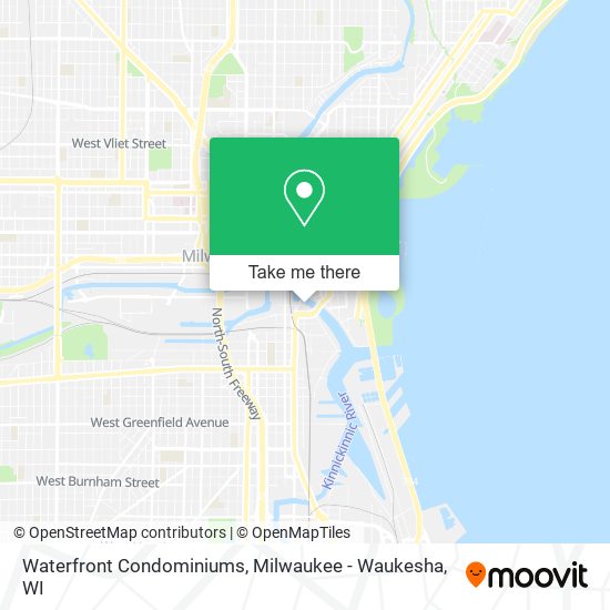 Waterfront Condominiums map