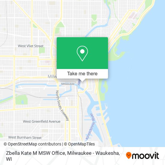 Zbella Kate M MSW Office map