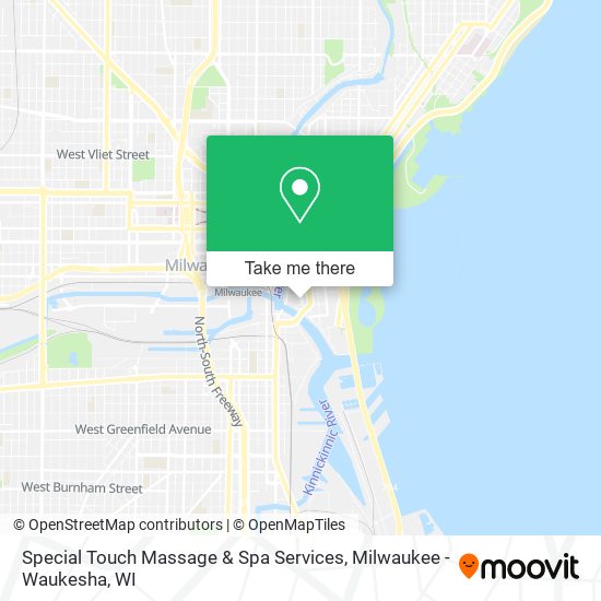 Mapa de Special Touch Massage & Spa Services
