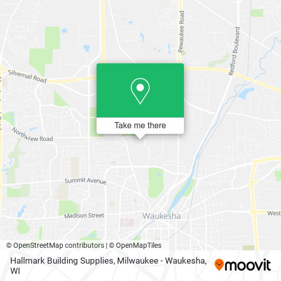 Hallmark Building Supplies map