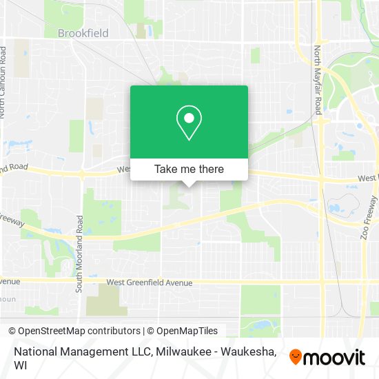 National Management LLC map