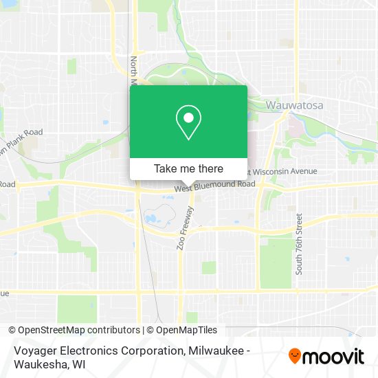 Voyager Electronics Corporation map