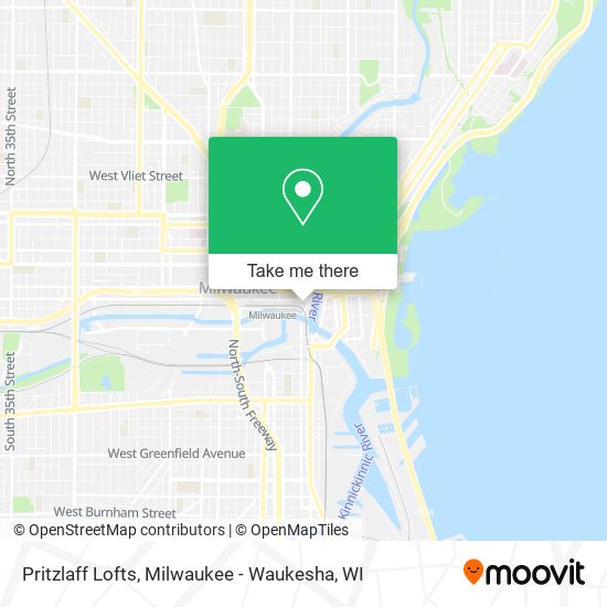 Pritzlaff Lofts map