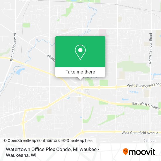 Watertown Office Plex Condo map