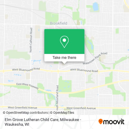 Elm Grove Lutheran Child Care map