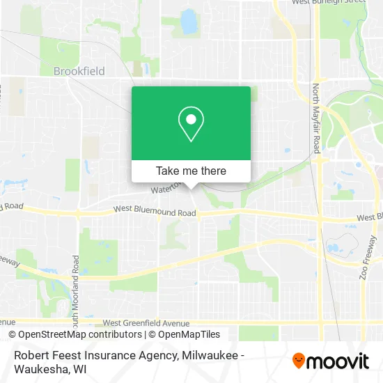 Mapa de Robert Feest Insurance Agency