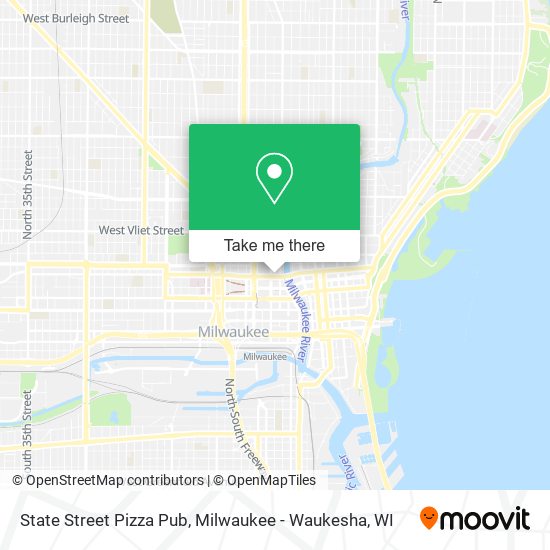 State Street Pizza Pub map