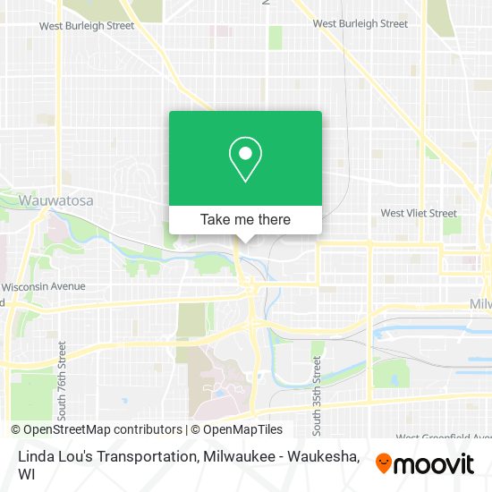 Linda Lou's Transportation map