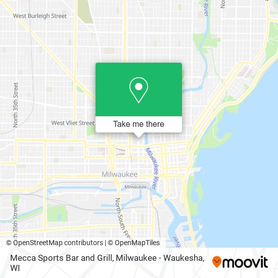 Mapa de Mecca Sports Bar and Grill