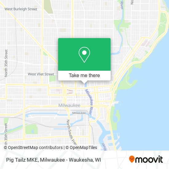 Pig Tailz MKE map