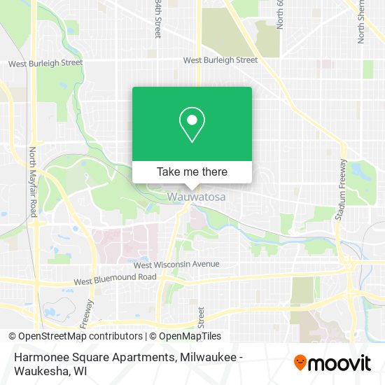 Mapa de Harmonee Square Apartments