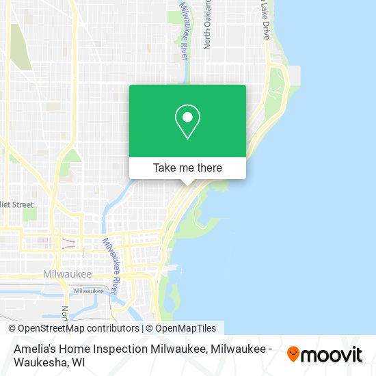 Mapa de Amelia's Home Inspection Milwaukee