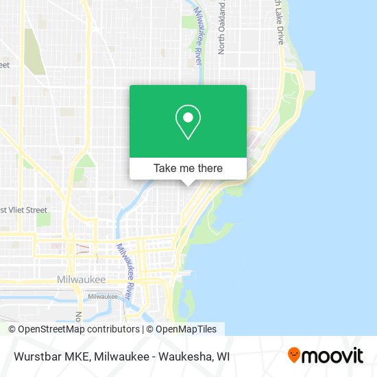 Mapa de Wurstbar MKE